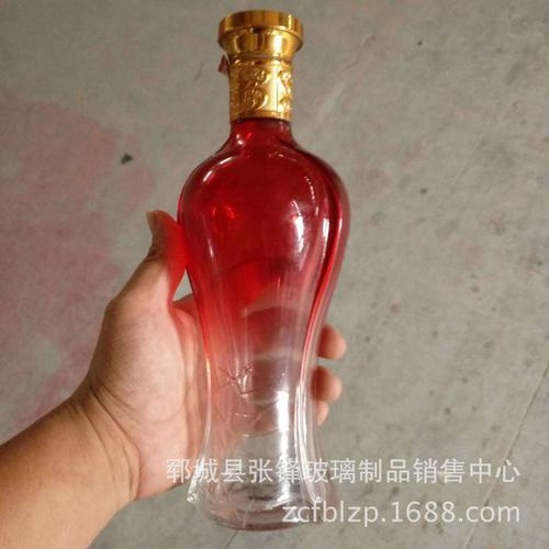 厂家销售各种玻璃酒瓶500ml玻璃白酒瓶高白料玻璃酒瓶空酒